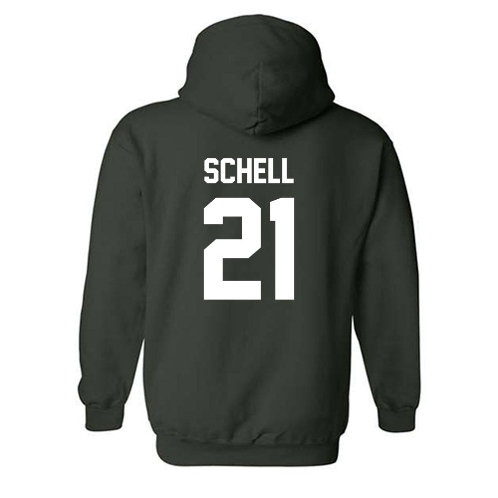 UW Green Bay - NCAA Women's Volleyball : Danilynn Schell - Classic Shersey Hooded Sweatshirt