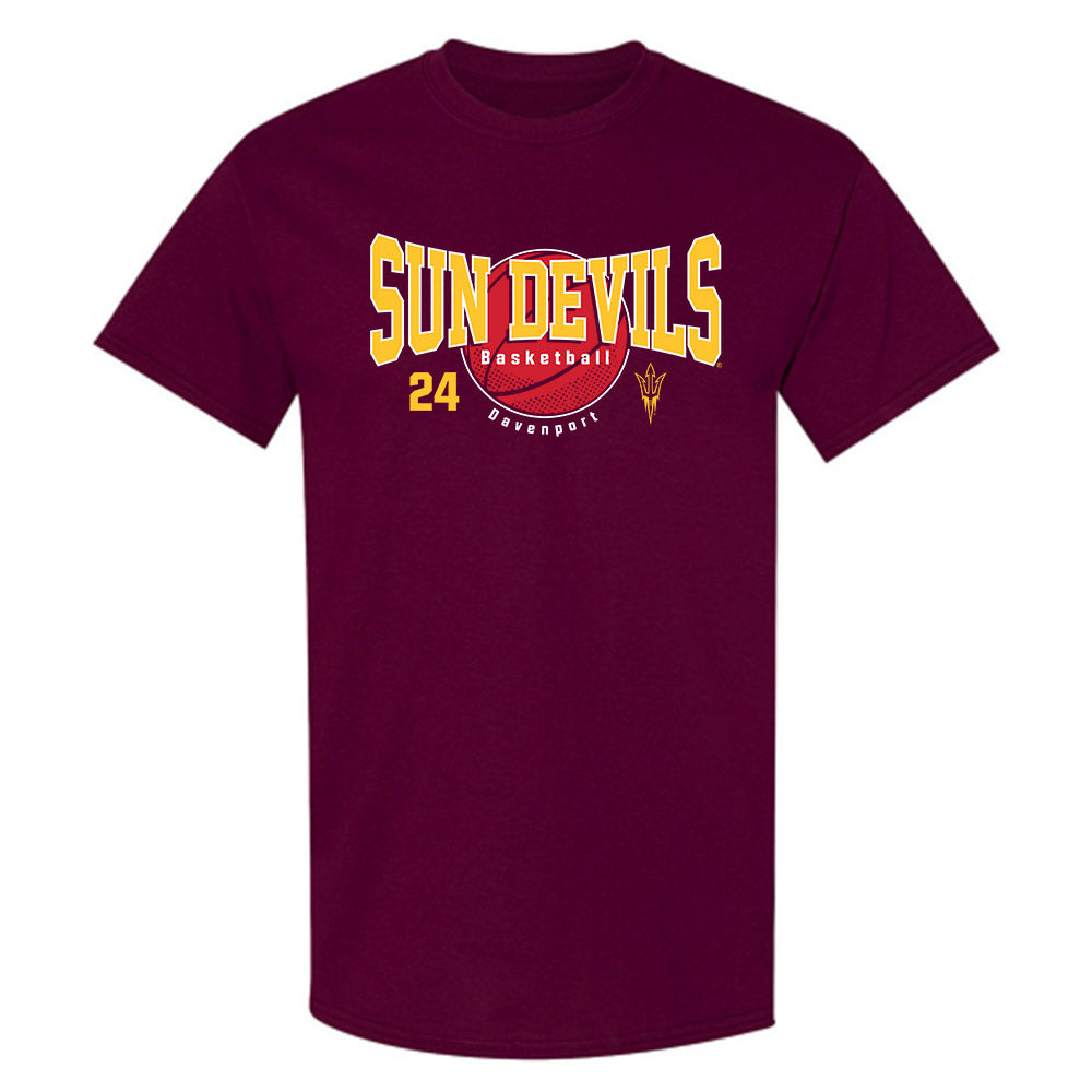 Arizona State - NCAA Women's Basketball : Deborah Davenport - Classic Fashion Shersey T-Shirt-0