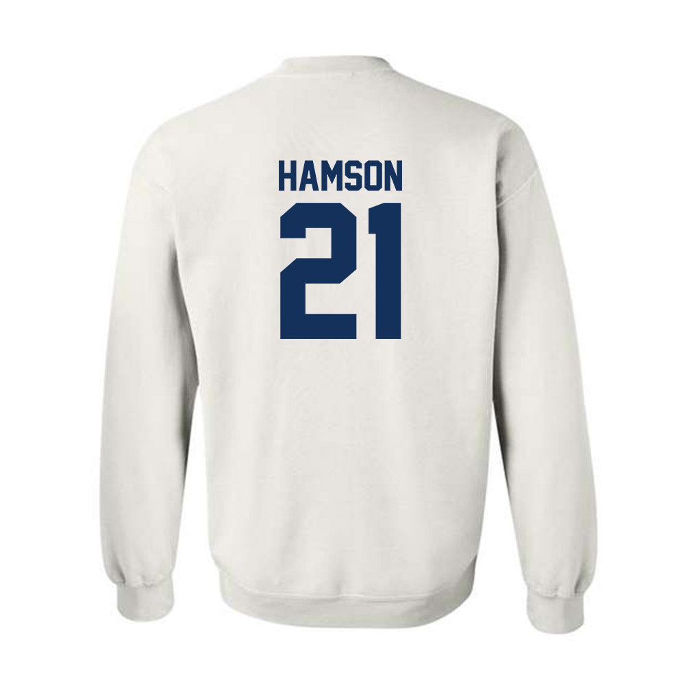 BYU - NCAA Women's Basketball : Heather Hamson - Crewneck Sweatshirt-1