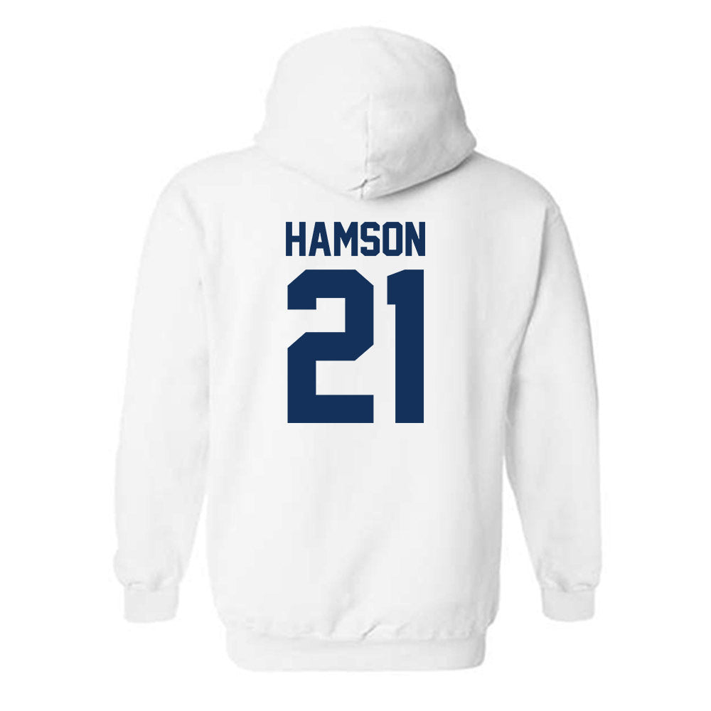 BYU - NCAA Women's Basketball : Heather Hamson - Hooded Sweatshirt-1