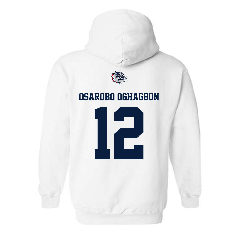 Gonzaga - NCAA Women's Basketball : Christabel Osarobo Oghagbon - Sports Shersey Hooded Sweatshirt-1