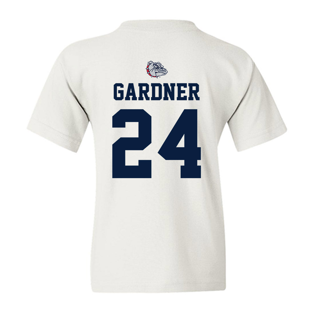 Gonzaga - NCAA Women's Basketball : Teryn Gardner - Sports Shersey Youth T-Shirt-1