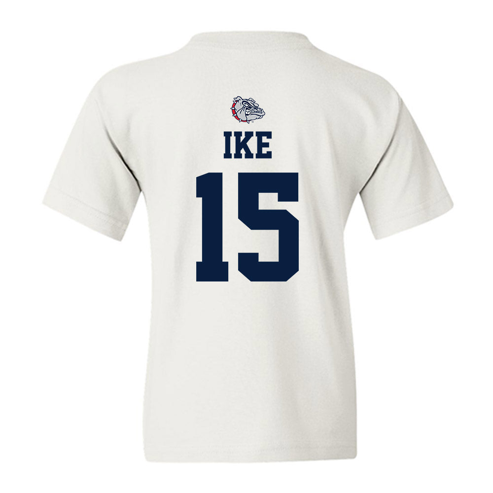 Gonzaga - NCAA Men's Basketball : Graham Ike - Sports Shersey Youth T-Shirt-1