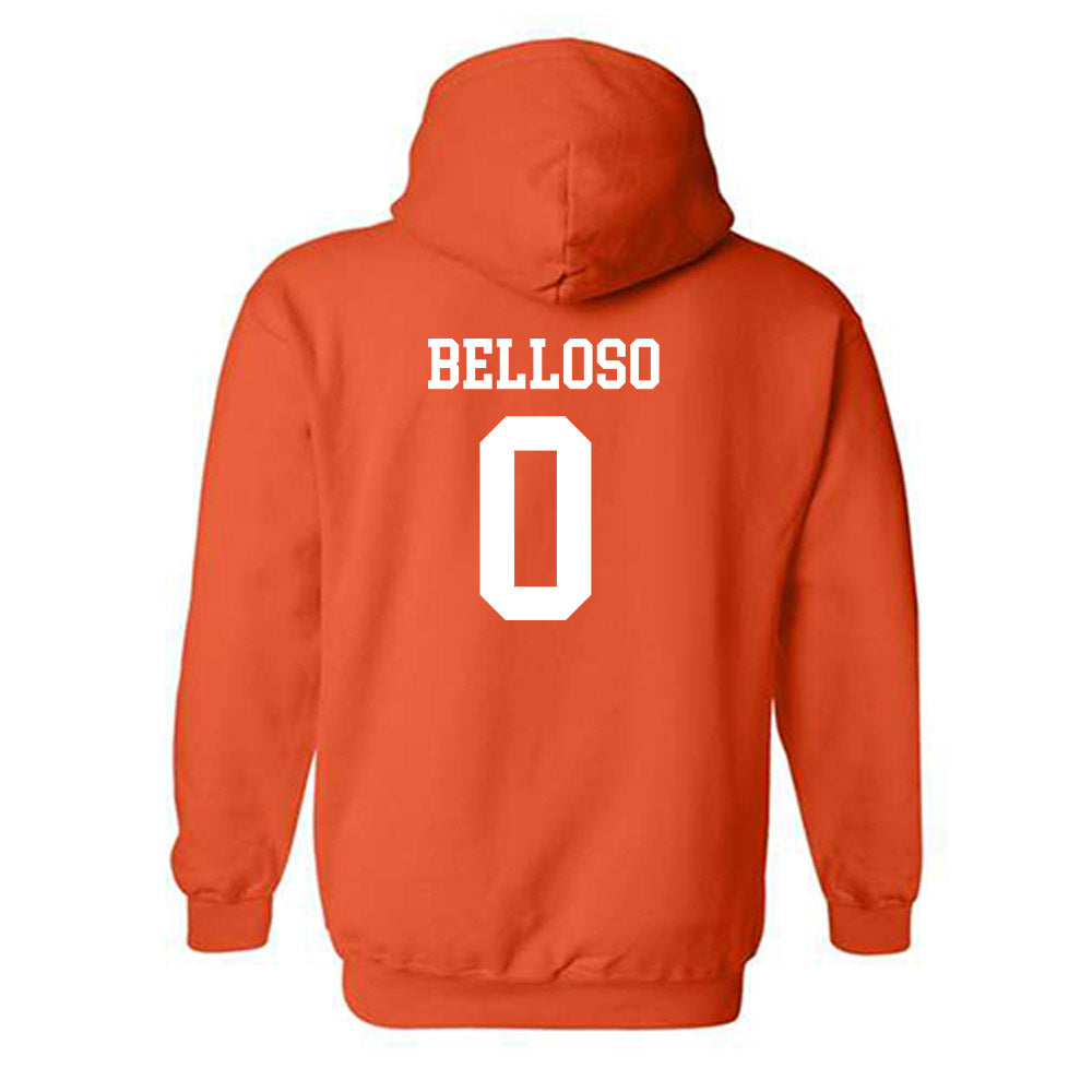 Auburn - NCAA Women's Basketball : Angena Belloso - Sports Shersey Hooded Sweatshirt-1