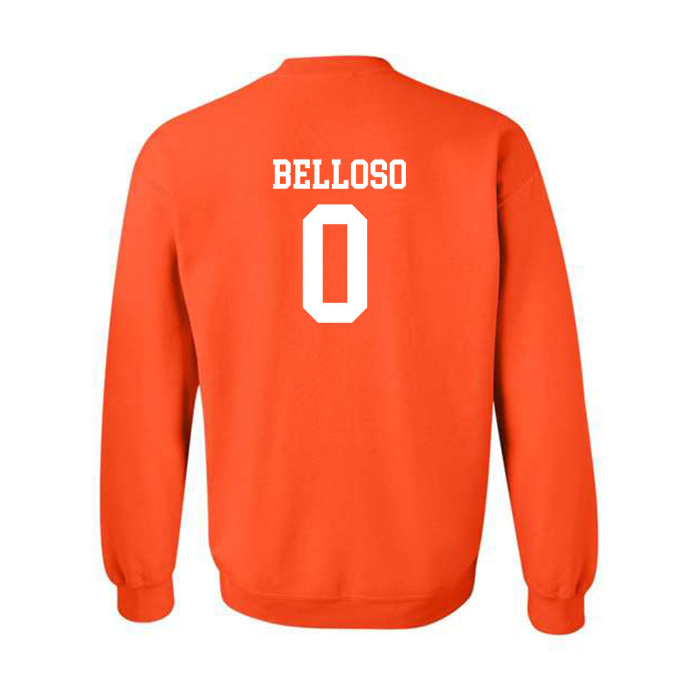 Auburn - NCAA Women's Basketball : Angena Belloso - Sports Shersey Crewneck Sweatshirt-1