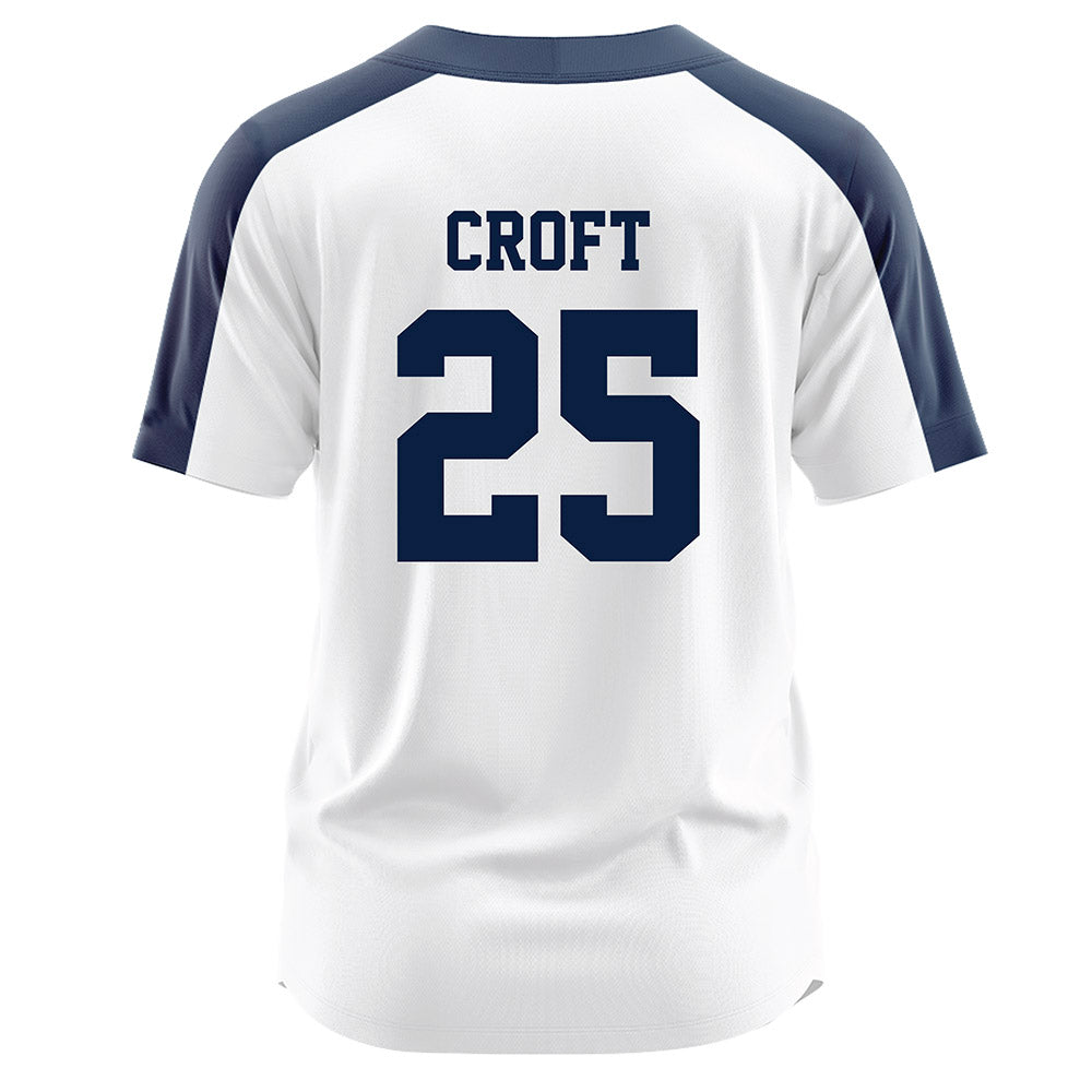 Georgia Southern - NCAA Softball : kaylee croft - White Jersey-1
