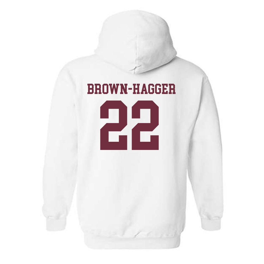 Mississippi State - NCAA Women's Basketball : Jasmine Brown-Hagger - Sports Shersey Hooded Sweatshirt-1