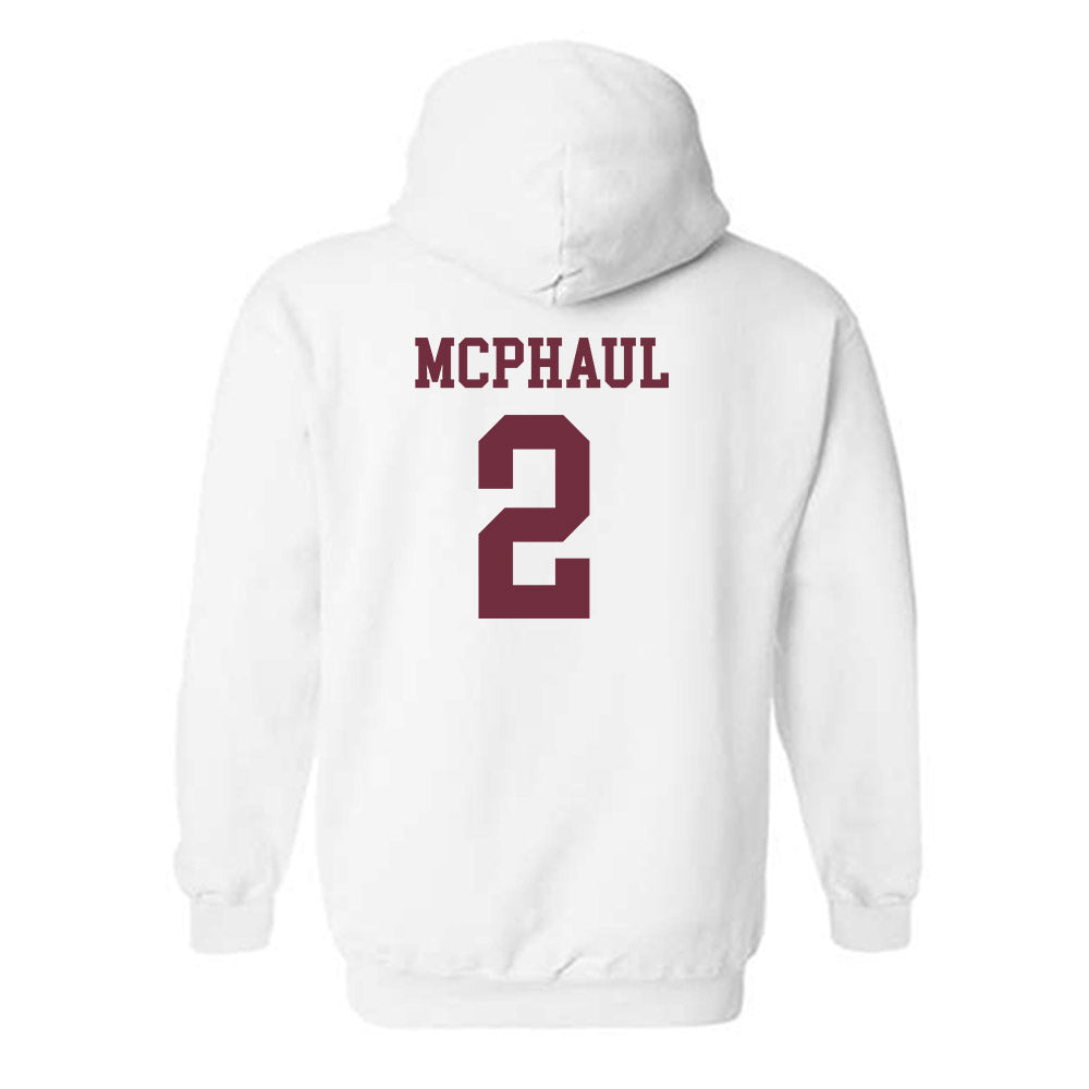 Mississippi State - NCAA Women's Basketball : Destiney McPhaul - Sports Shersey Hooded Sweatshirt-1