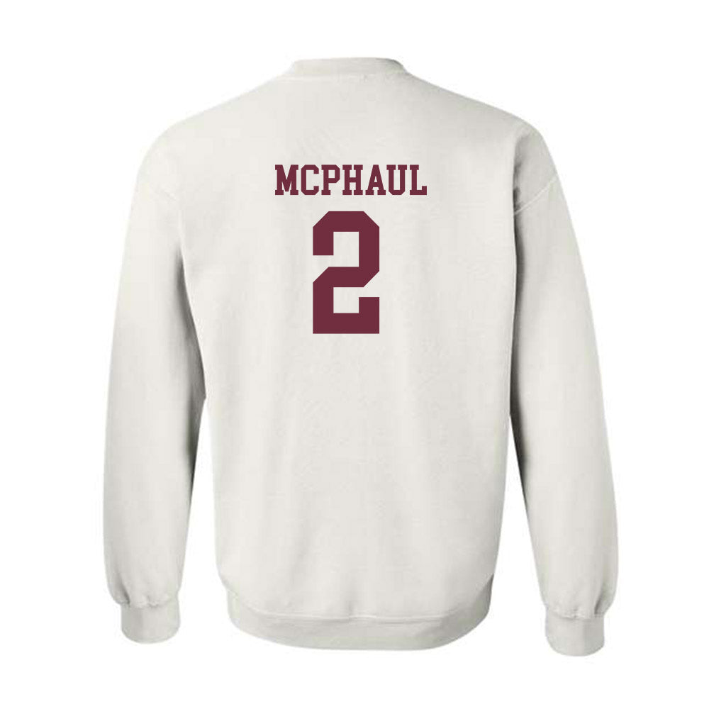 Mississippi State - NCAA Women's Basketball : Destiney McPhaul - Sports Shersey Crewneck Sweatshirt-1