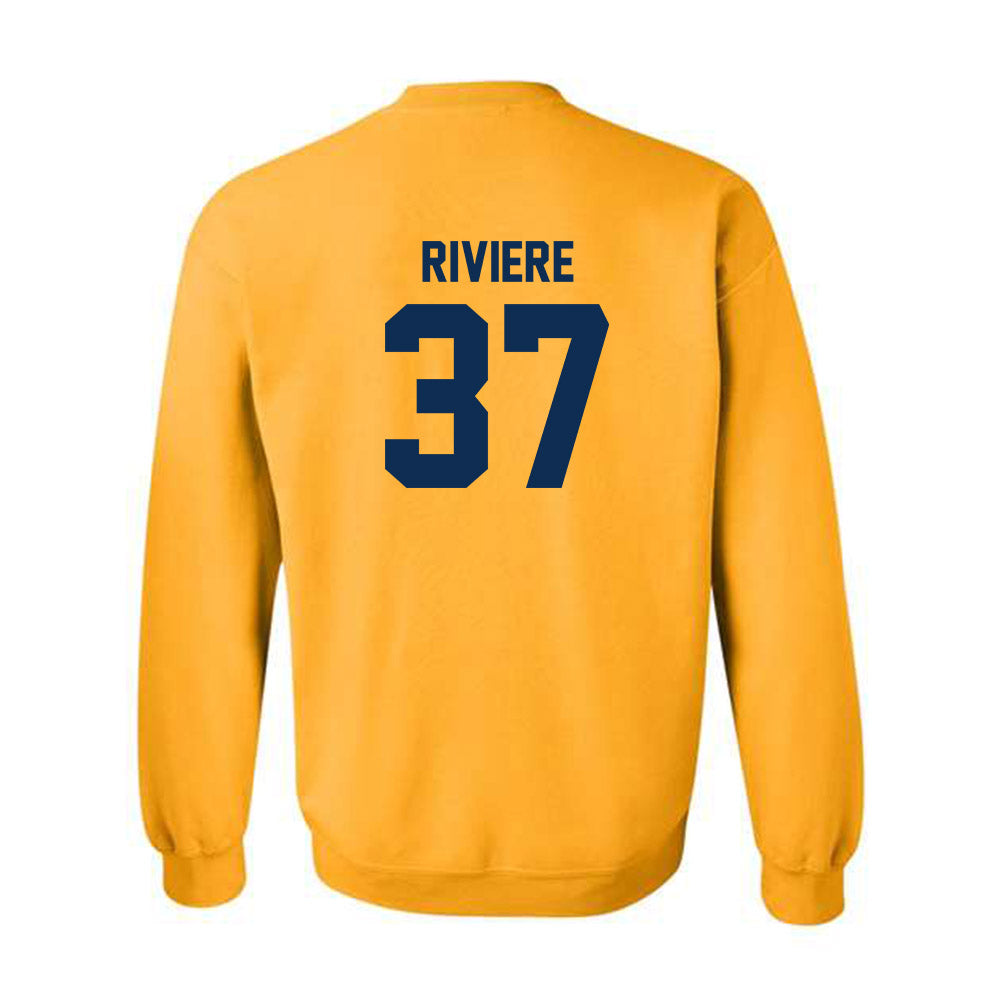 West Virginia - NCAA Women's Basketball : Celia Riviere - Sports Shersey Crewneck Sweatshirt-1