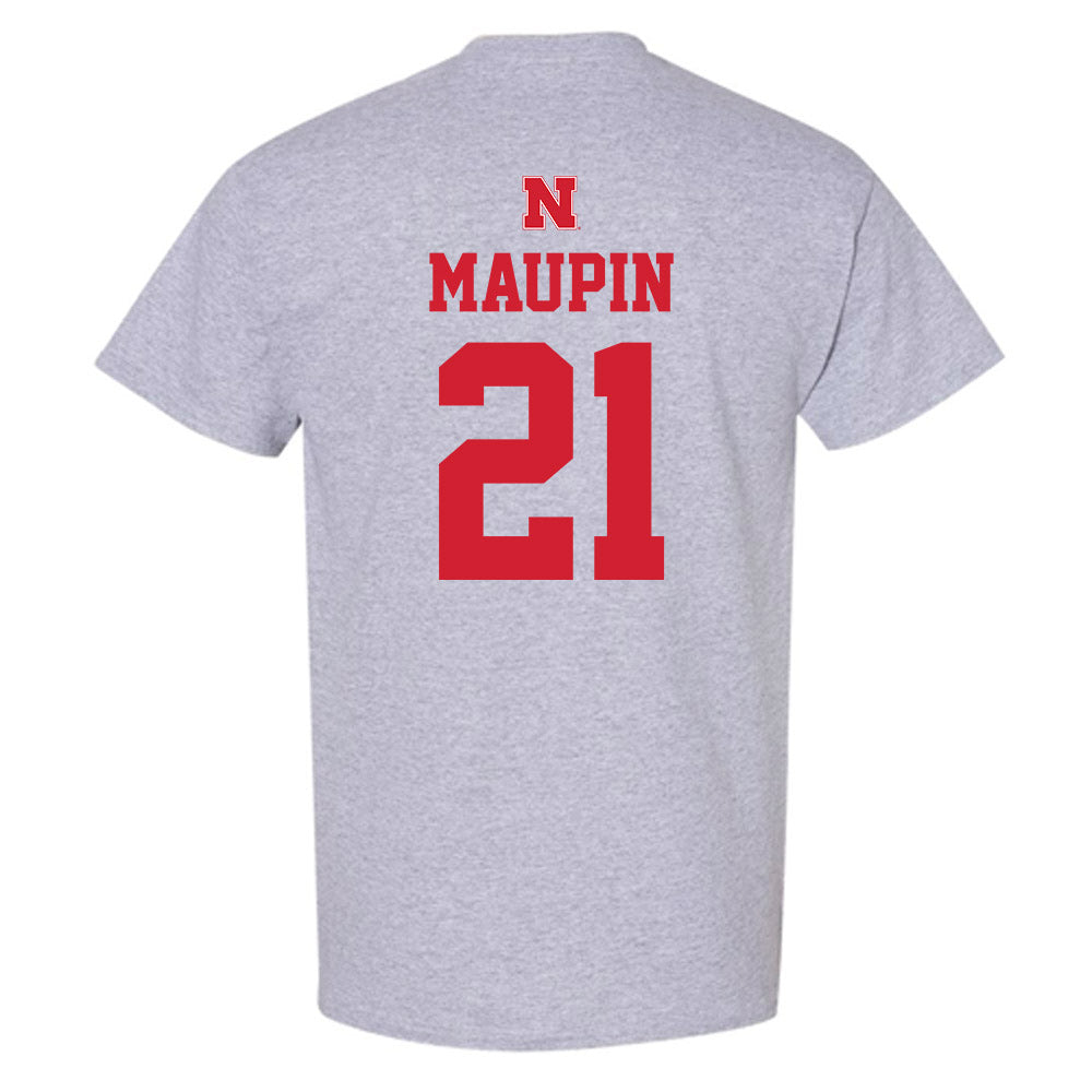 Nebraska - NCAA Women's Basketball : Eliza Maupin - Sports Shersey T-Shirt-1