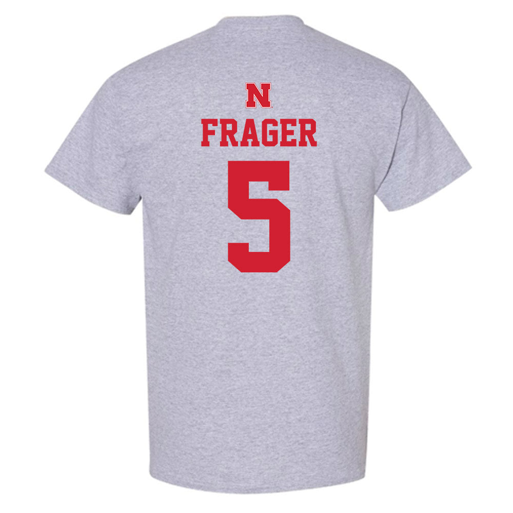 Nebraska - NCAA Men's Basketball : Braden Frager - T-Shirt