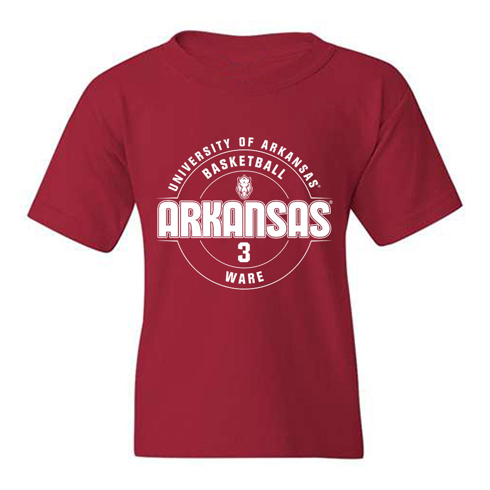 Arkansas - NCAA Women's Basketball : Harmonie Ware - Classic Fashion Shersey Youth T-Shirt-0