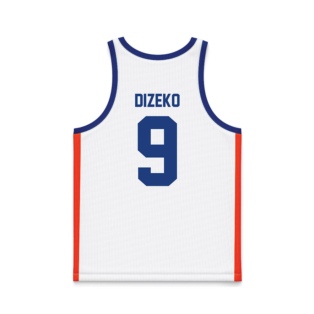 Florida - NCAA Women's Basketball : Alexia Dizeko - White Basketball Jersey