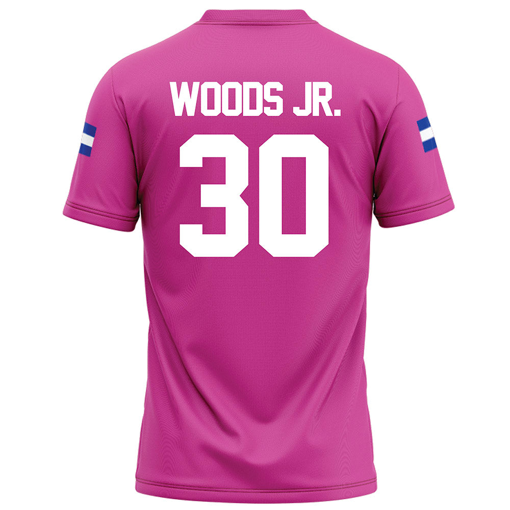 Grand Valley - NCAA Football : Derrick Woods Jr. - Pink Football Jersey-1