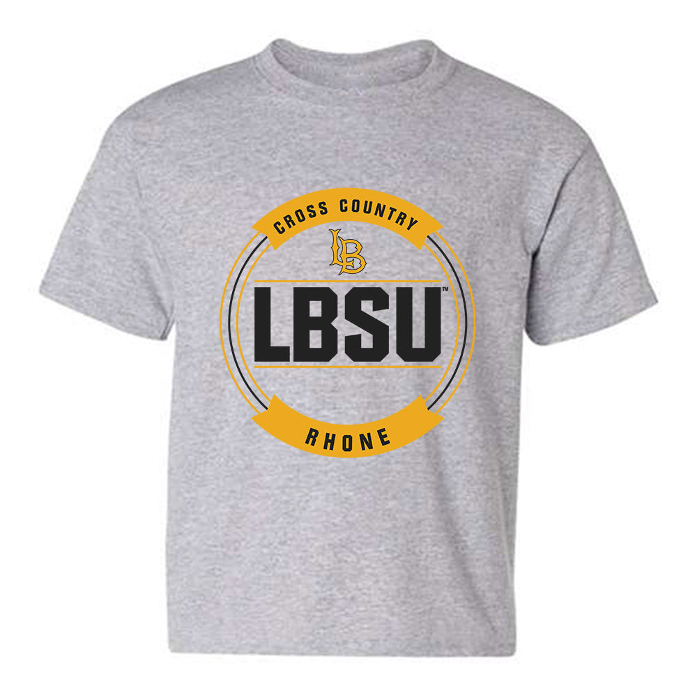 LBSU - NCAA Men's Cross Country : Cameron Rhone - Classic Fashion Shersey Youth T-Shirt-0