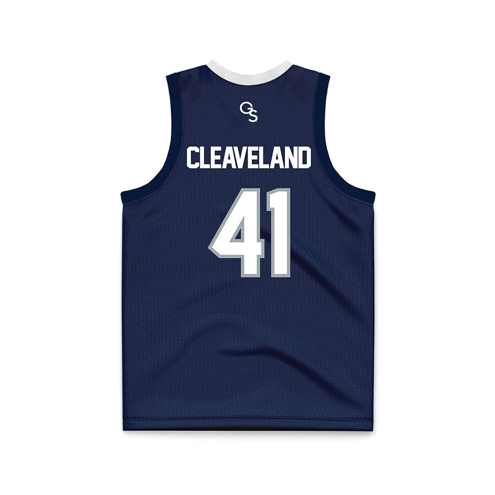 Georgia Southern - NCAA Women's Basketball : Kayla Cleaveland - Blue Basketball Jersey-1