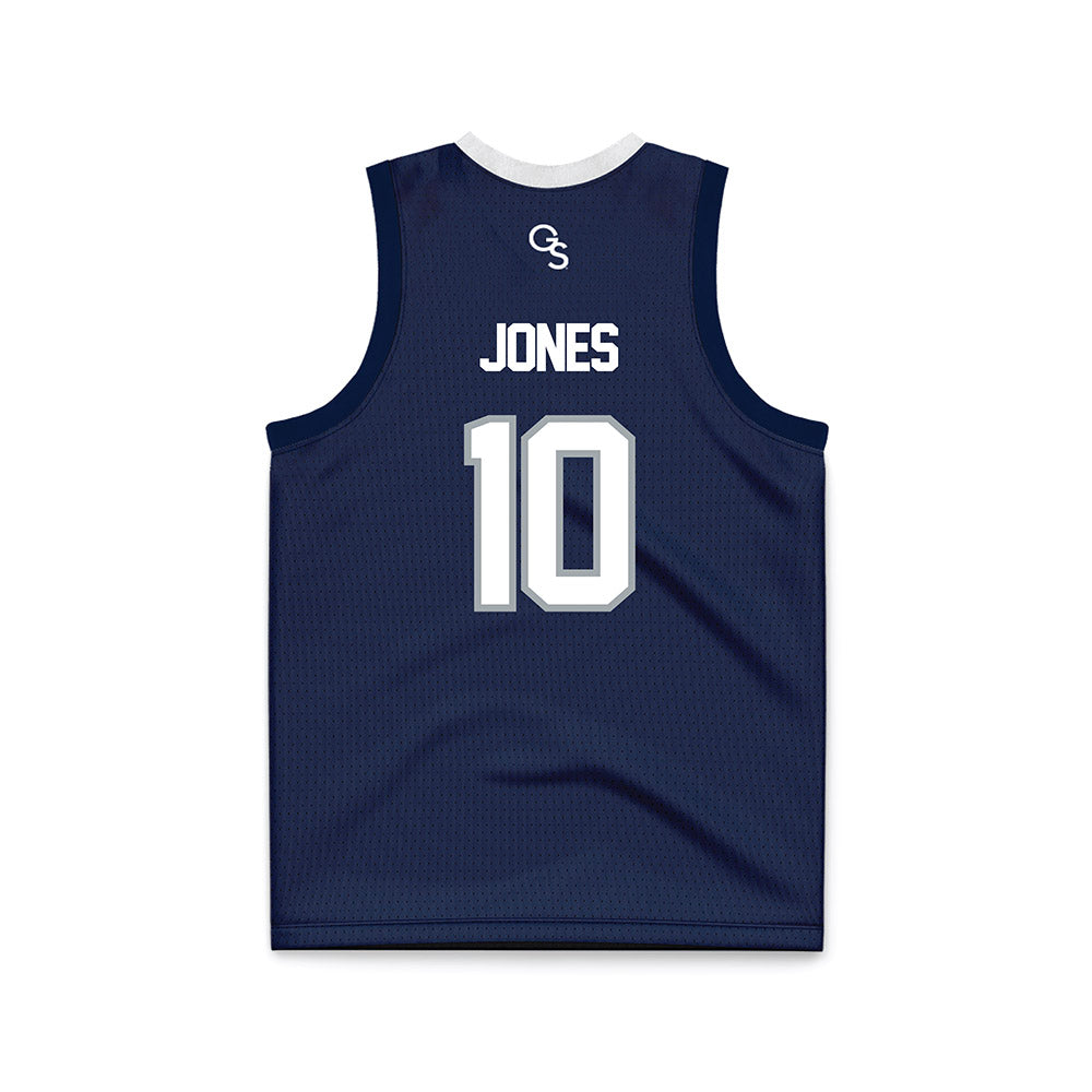 Georgia Southern - NCAA Women's Basketball : Jamiria Jones - Blue Basketball Jersey-1