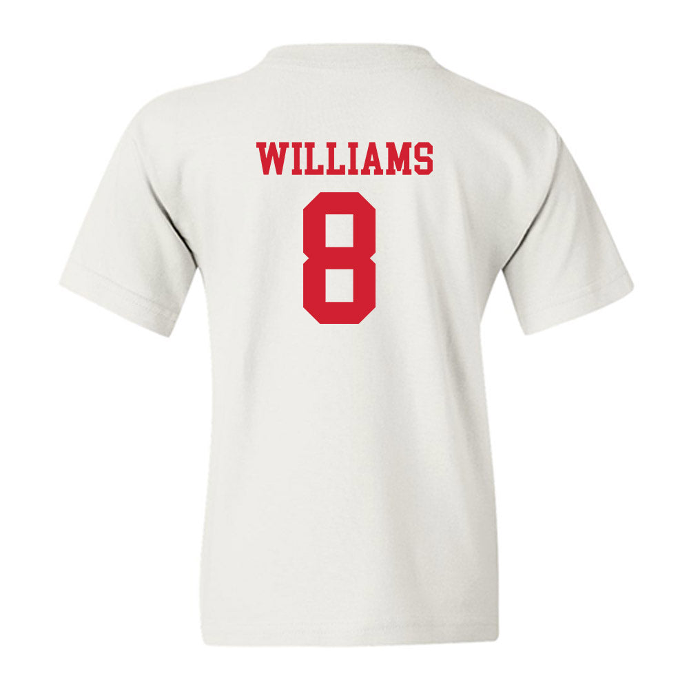 Fairfield - NCAA Men's Basketball : Tony Williams - Classic Shersey Youth T-Shirt-1