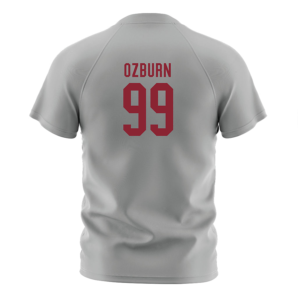 SCU - NCAA Men's Soccer : Jackson Ozburn - Grey Soccer Jersey-1