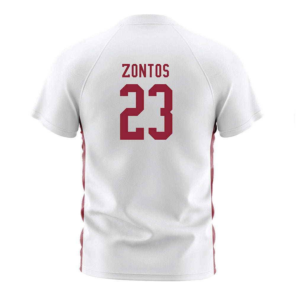 SCU - NCAA Women's Soccer : Lauren Zontos - White Soccer Jersey