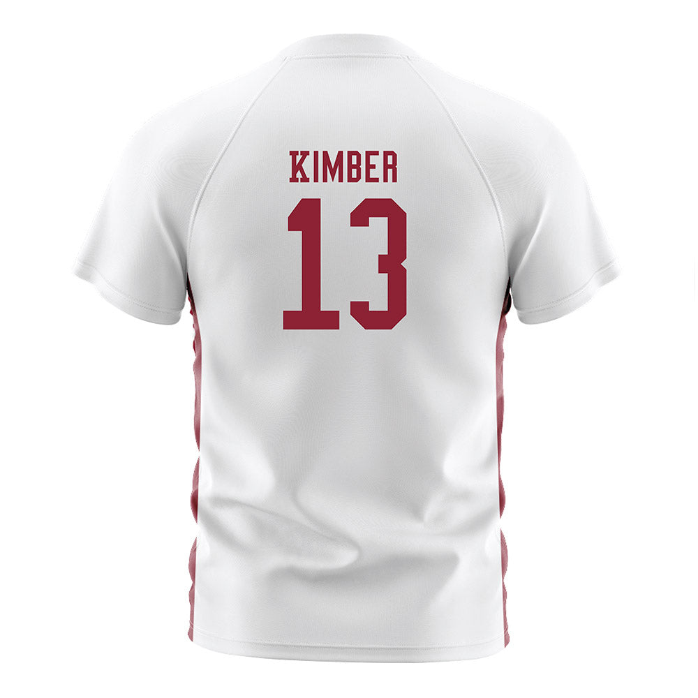 SCU - NCAA Women's Soccer : Jalana Kimber - White Soccer Jersey-1
