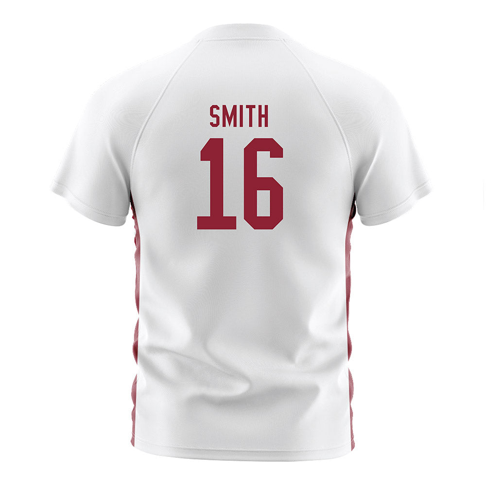 SCU - NCAA Women's Soccer : Kaylee Smith - White Soccer Jersey-1