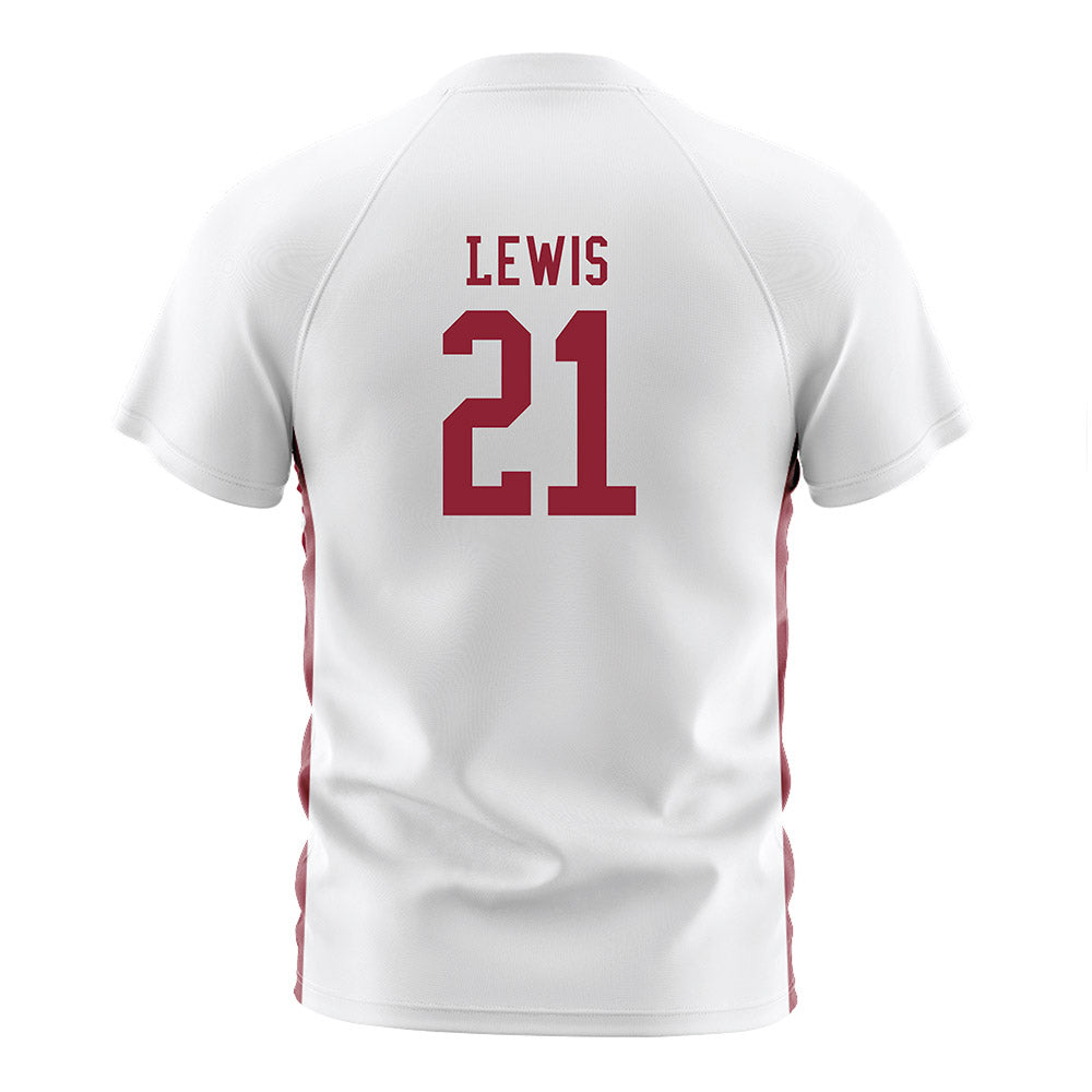 SCU - NCAA Women's Soccer : Raygen Lewis - White Soccer Jersey-1
