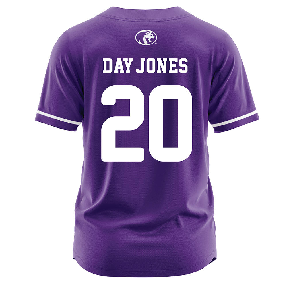 North Alabama - NCAA Softball : Samantha Day-Jones - Purple Jersey-1