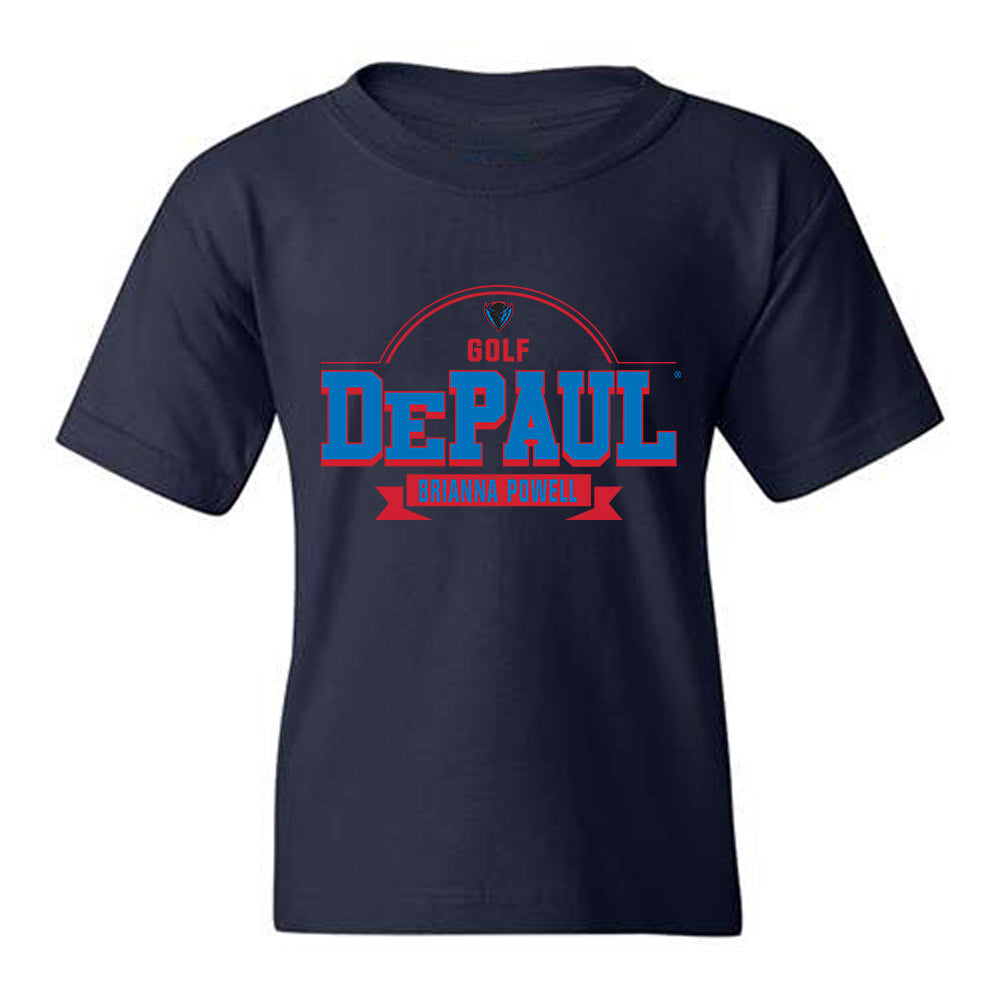 DePaul - NCAA Men's Golf : Brianna Powell - Classic Fashion Shersey Youth T-Shirt-0