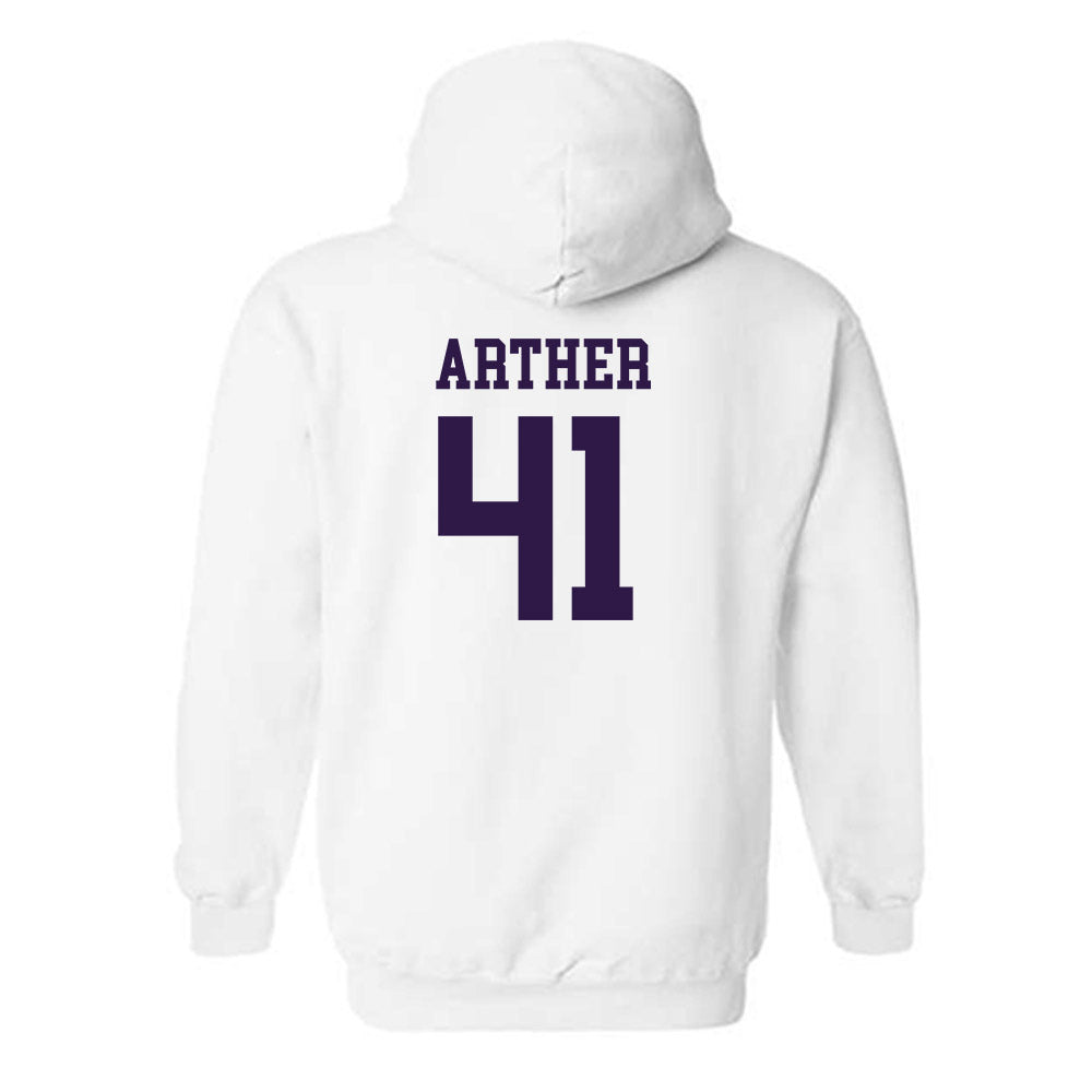 Kansas State - NCAA Baseball : Adam Arther - Classic Shersey Hooded Sweatshirt