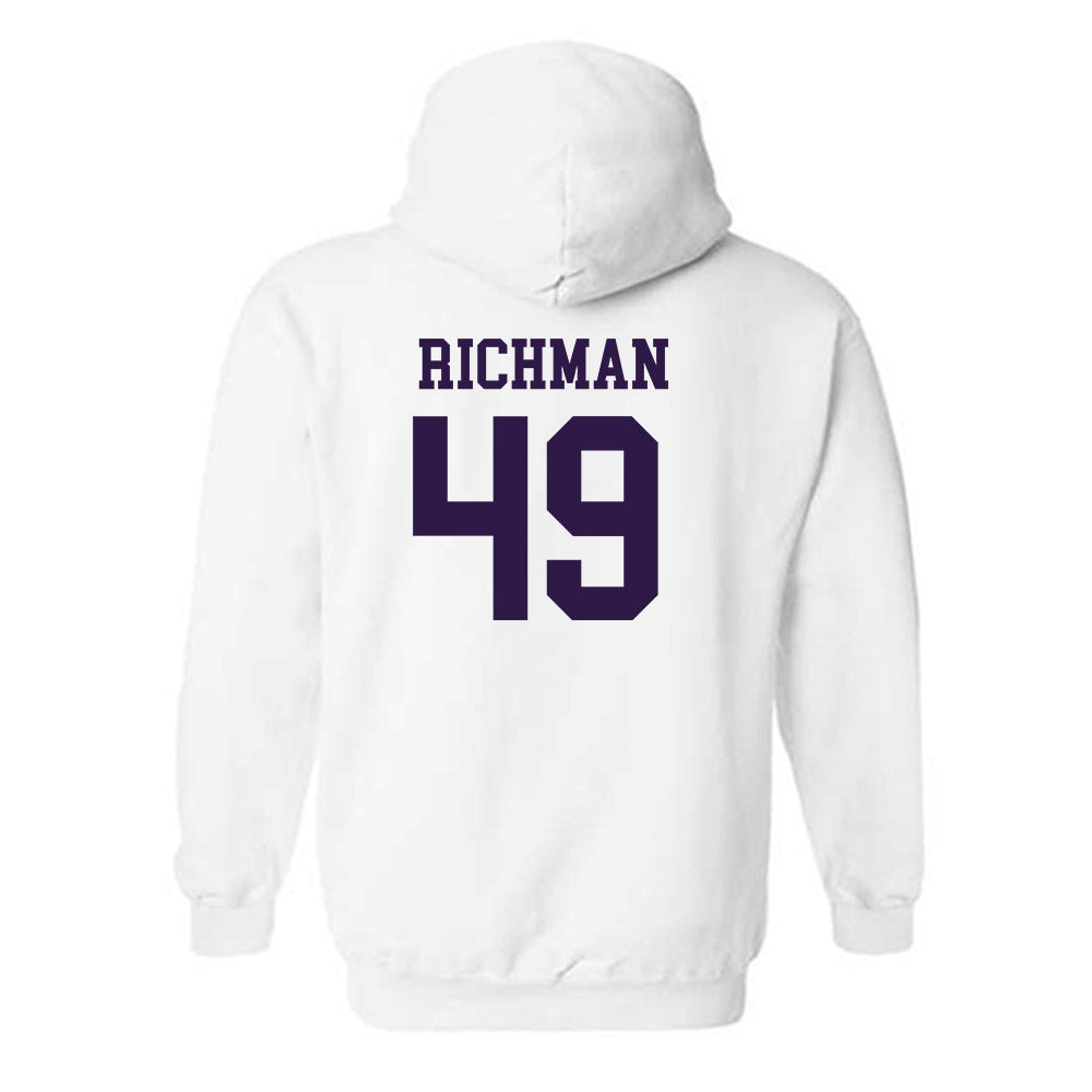 Kansas State - NCAA Football : Maguire Richman - Classic Shersey Hooded Sweatshirt-1