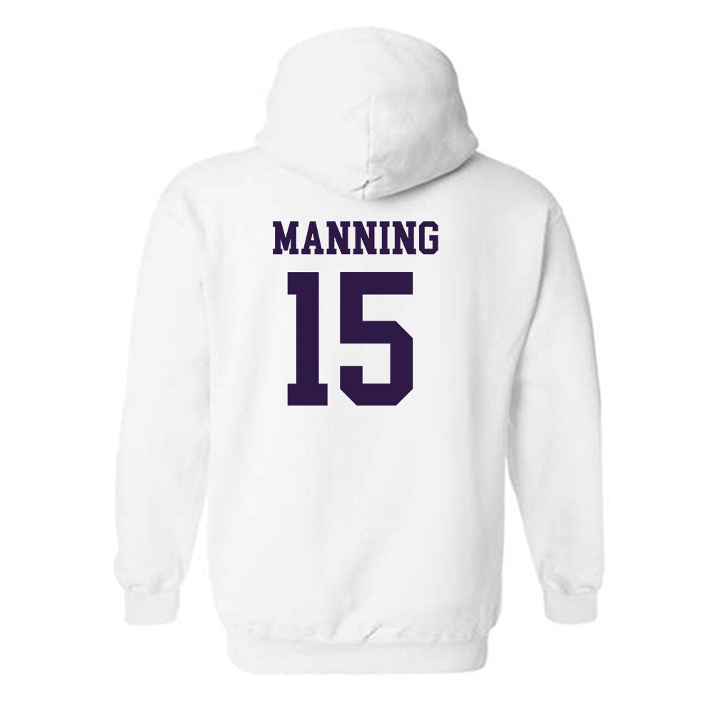 Kansas State - NCAA Men's Basketball : Taj Manning - Classic Shersey Hooded Sweatshirt