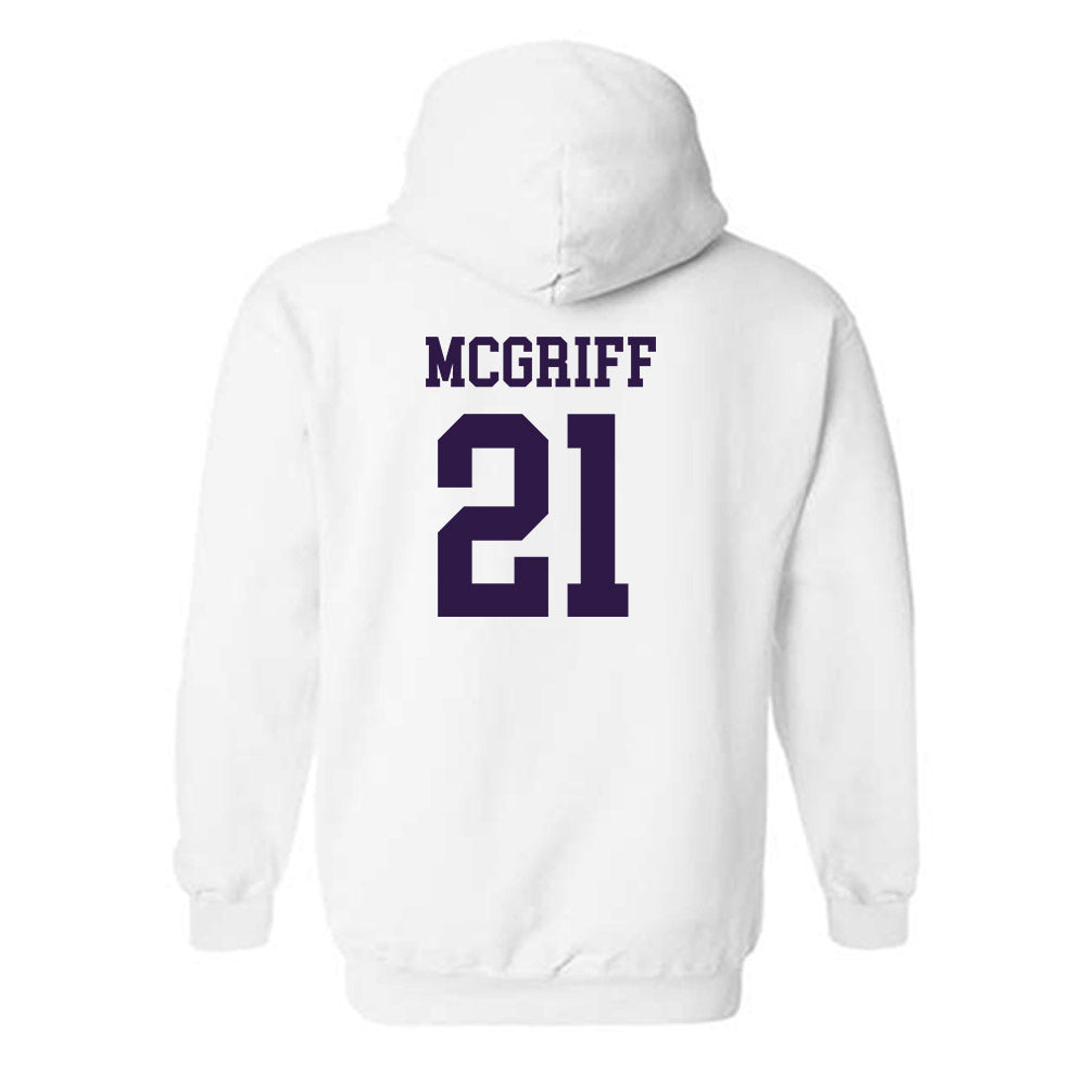 Kansas State - NCAA Men's Basketball : Khamari McGriff - Classic Shersey Hooded Sweatshirt-1