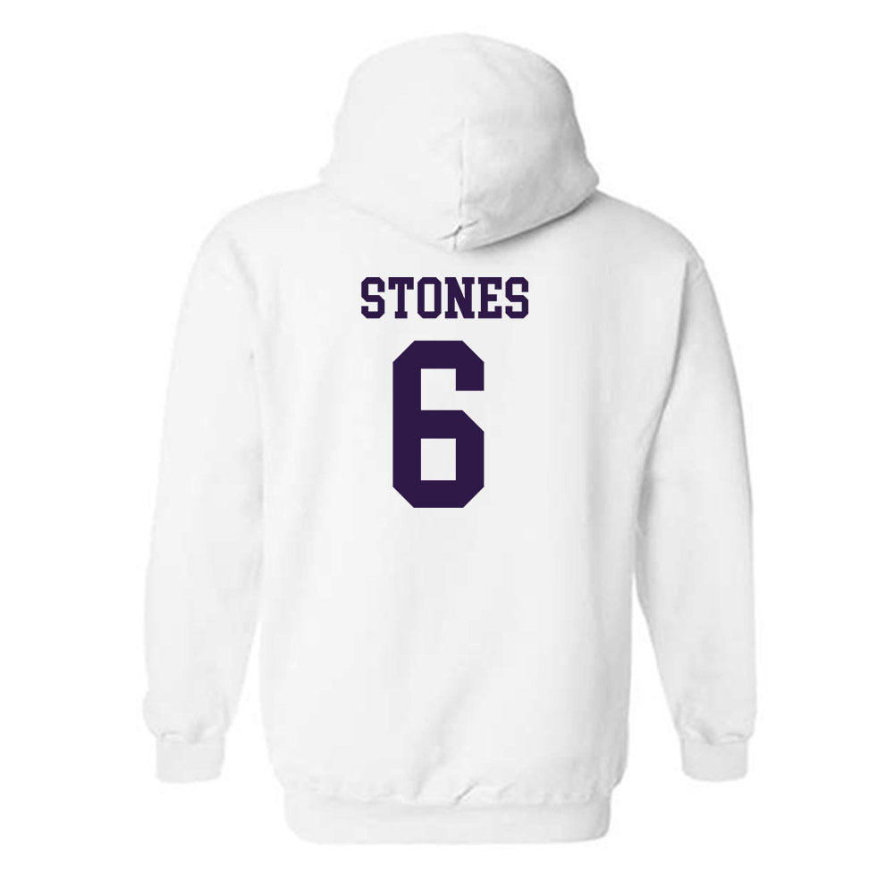 Kansas State - NCAA Women's Volleyball : Avery Stones - Classic Shersey Hooded Sweatshirt-1
