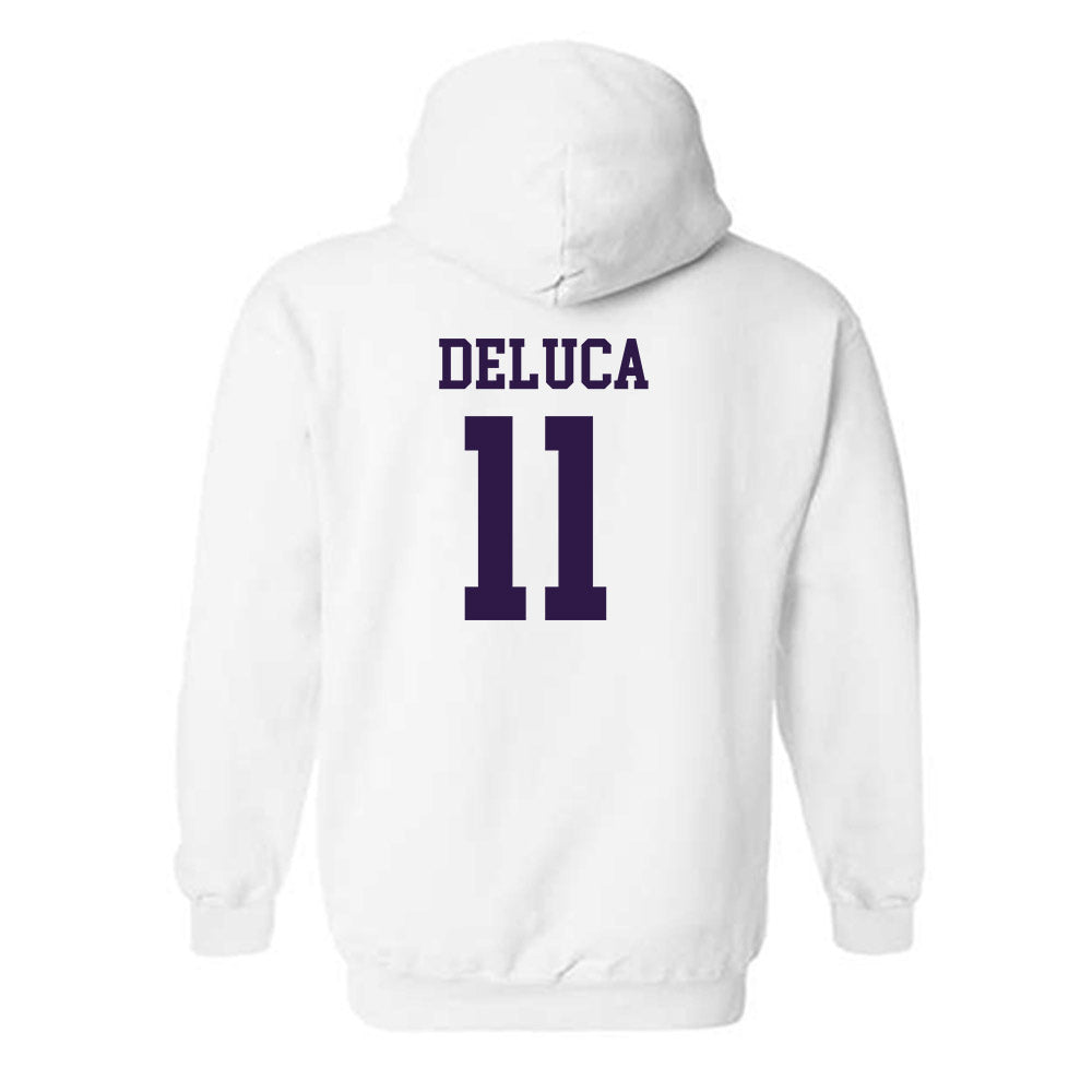 Kansas State - NCAA Women's Soccer : Emerson DeLuca - Classic Shersey Hooded Sweatshirt-1