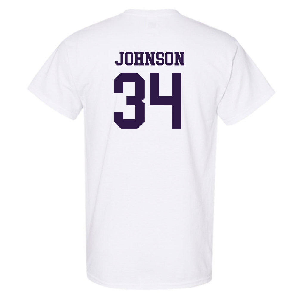 Kansas State - NCAA Men's Basketball : Nate Johnson - Classic Shersey T-Shirt-1
