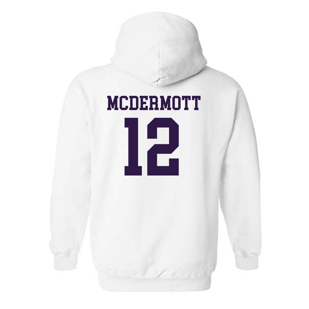 Kansas State - NCAA Women's Volleyball : Sydney McDermott - Classic Shersey Hooded Sweatshirt-1