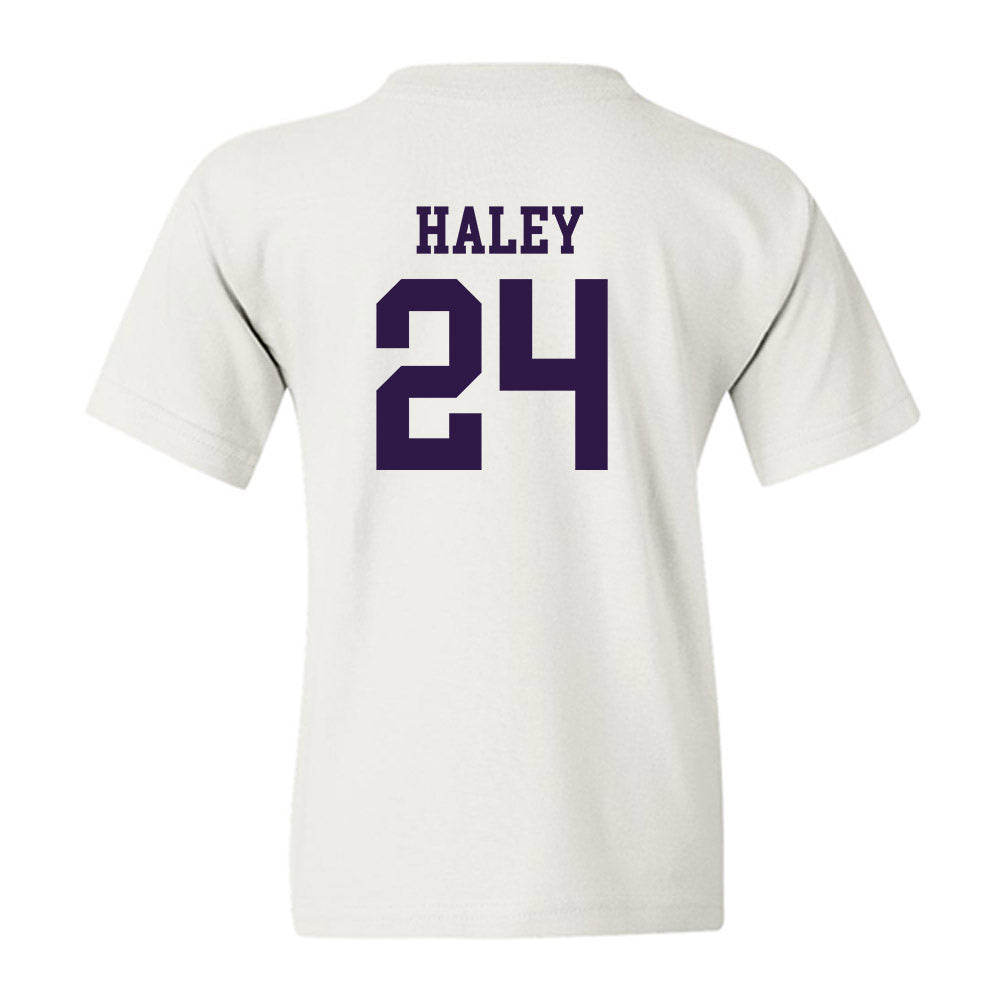 Kansas State - NCAA Baseball : Austin Haley - Classic Shersey Youth T-Shirt-1