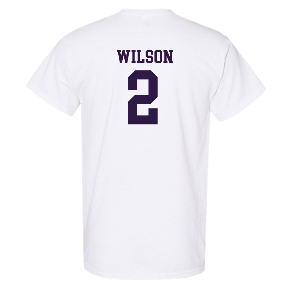 Kansas State - NCAA Men's Basketball : Exavier Wilson - Classic Shersey T-Shirt-1