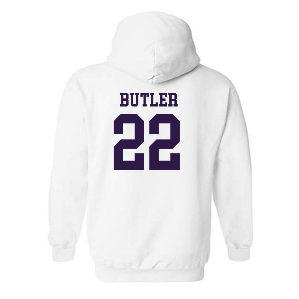 Kansas State - NCAA Baseball : Tazwell Butler - Classic Shersey Hooded Sweatshirt-1