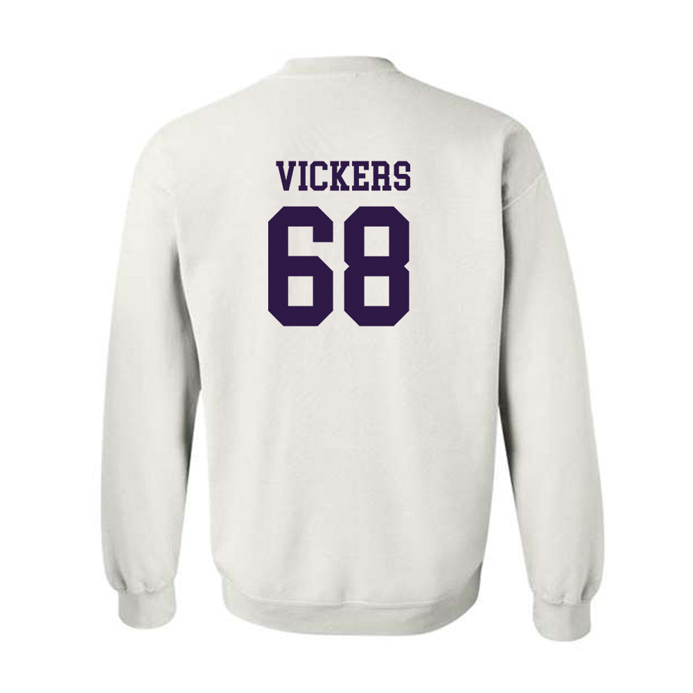 Kansas State - NCAA Football : Joe Vickers - Classic Shersey Crewneck Sweatshirt-1