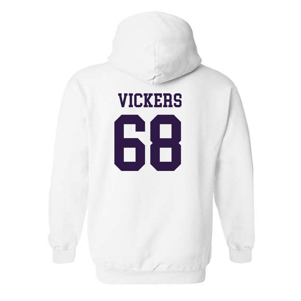 Kansas State - NCAA Football : Joe Vickers - Classic Shersey Hooded Sweatshirt-1