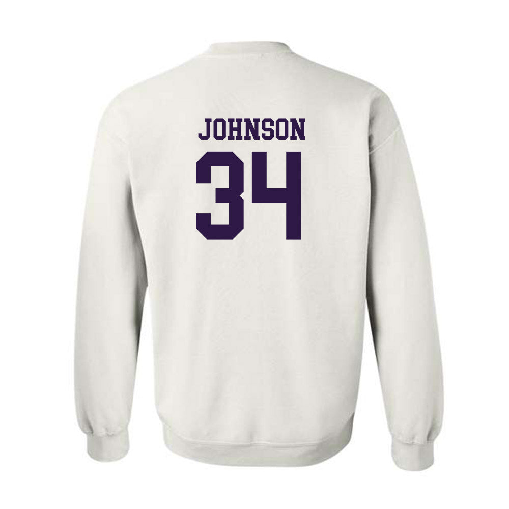 Kansas State - NCAA Men's Basketball : Nate Johnson - Classic Shersey Crewneck Sweatshirt-1