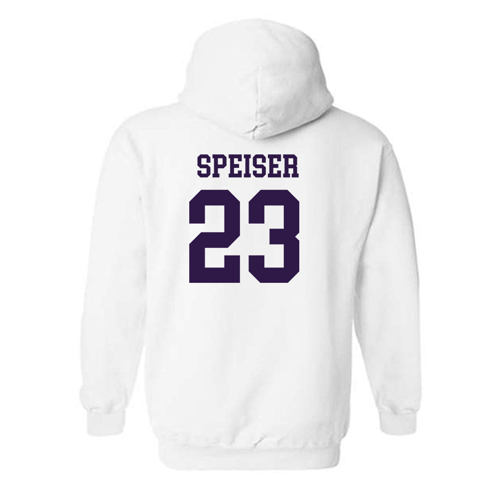 Kansas State - NCAA Women's Basketball : jordan speiser - Classic Shersey Hooded Sweatshirt-1