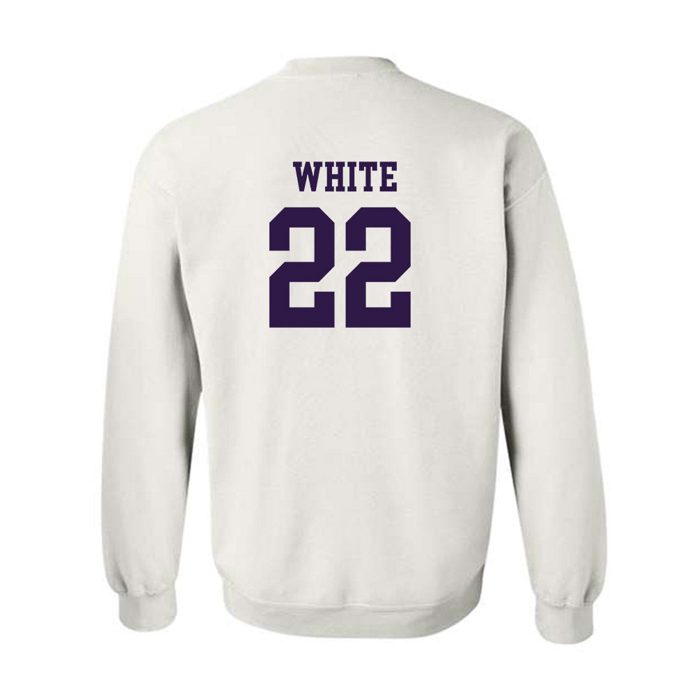 Kansas State - NCAA Women's Basketball : Ramiya White - Classic Shersey Crewneck Sweatshirt-1