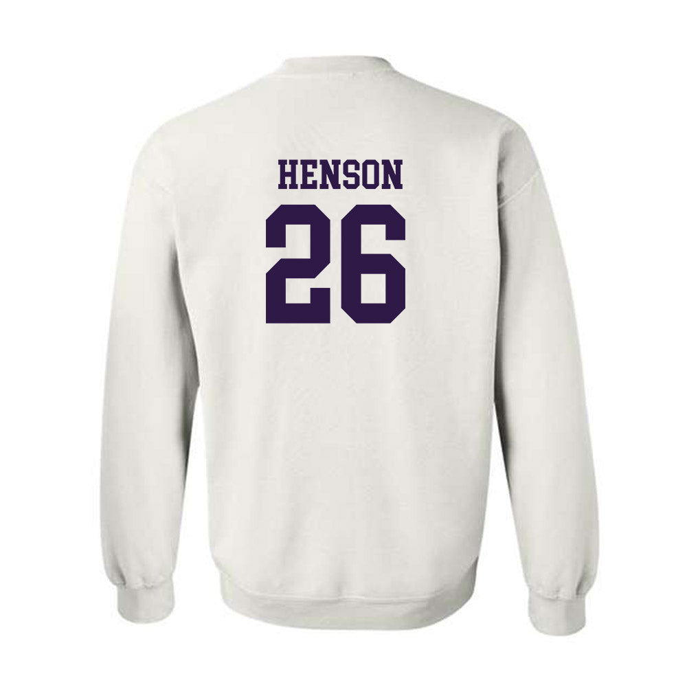 Kansas State - NCAA Baseball : Micah Henson - Classic Shersey Crewneck Sweatshirt-1