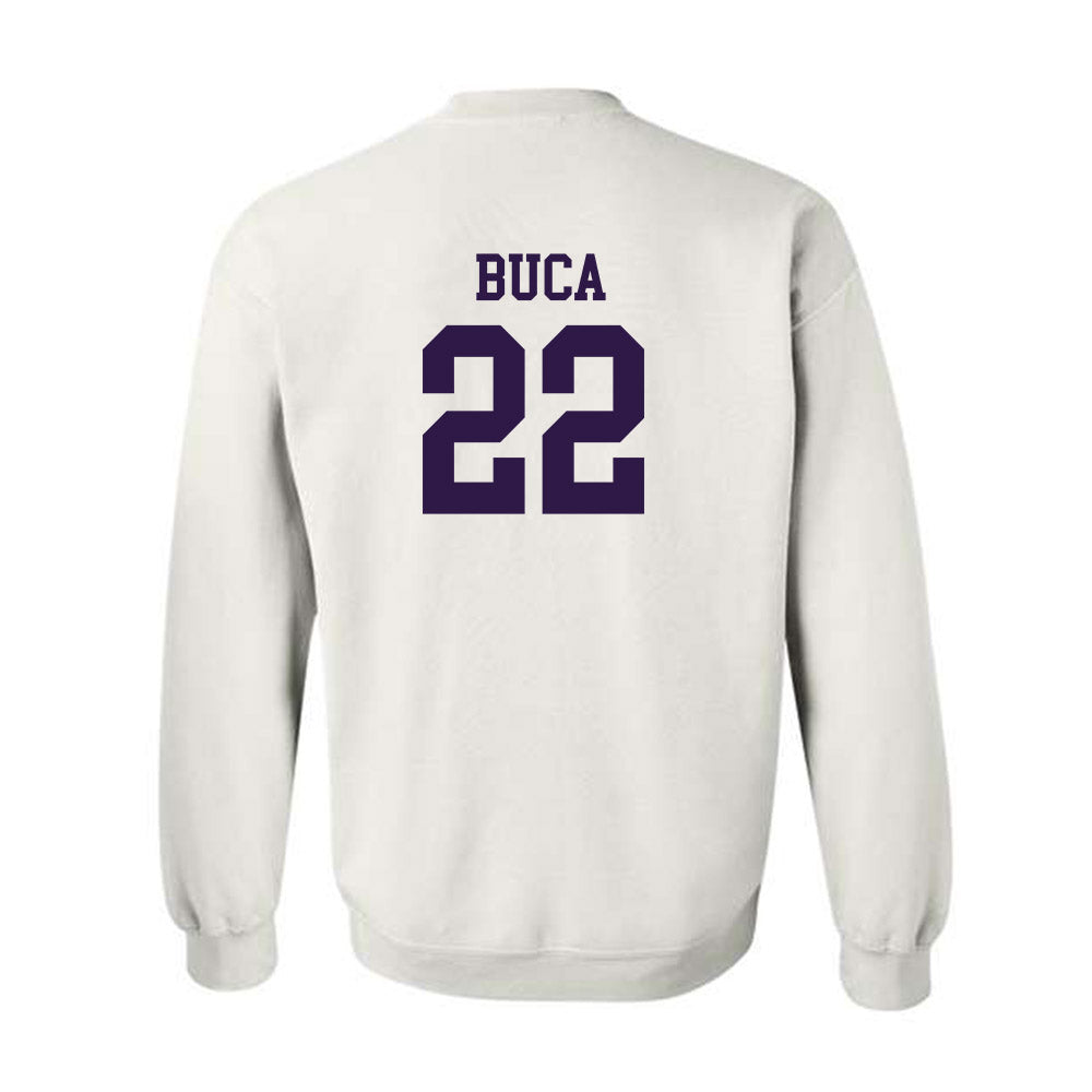 Kansas State - NCAA Men's Basketball : Dorin Buca - Classic Shersey Crewneck Sweatshirt-1