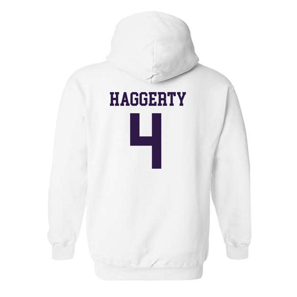 Kansas State - NCAA Men's Basketball : Pj Haggerty - Classic Shersey Hooded Sweatshirt-1
