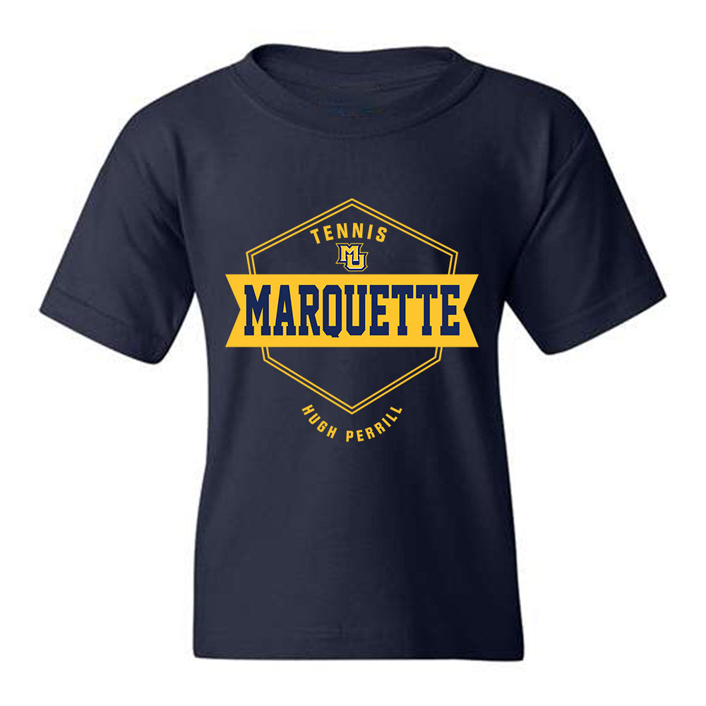 Marquette - NCAA Men's Tennis : Hugh Perrill - Fashion Shersey Youth T-Shirt